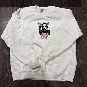 Halloween Scream Crewneck Sweatshirt